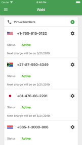 Wabi - Number for WA Business screenshot