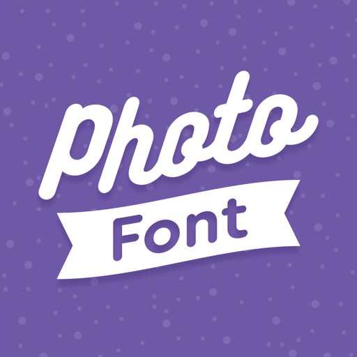 Photo Font  Add Text to Photos Icon