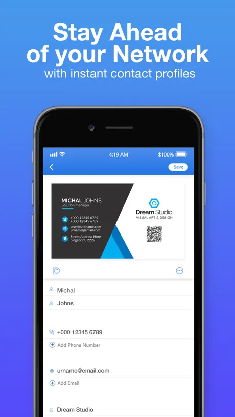 Business Card Scanner +