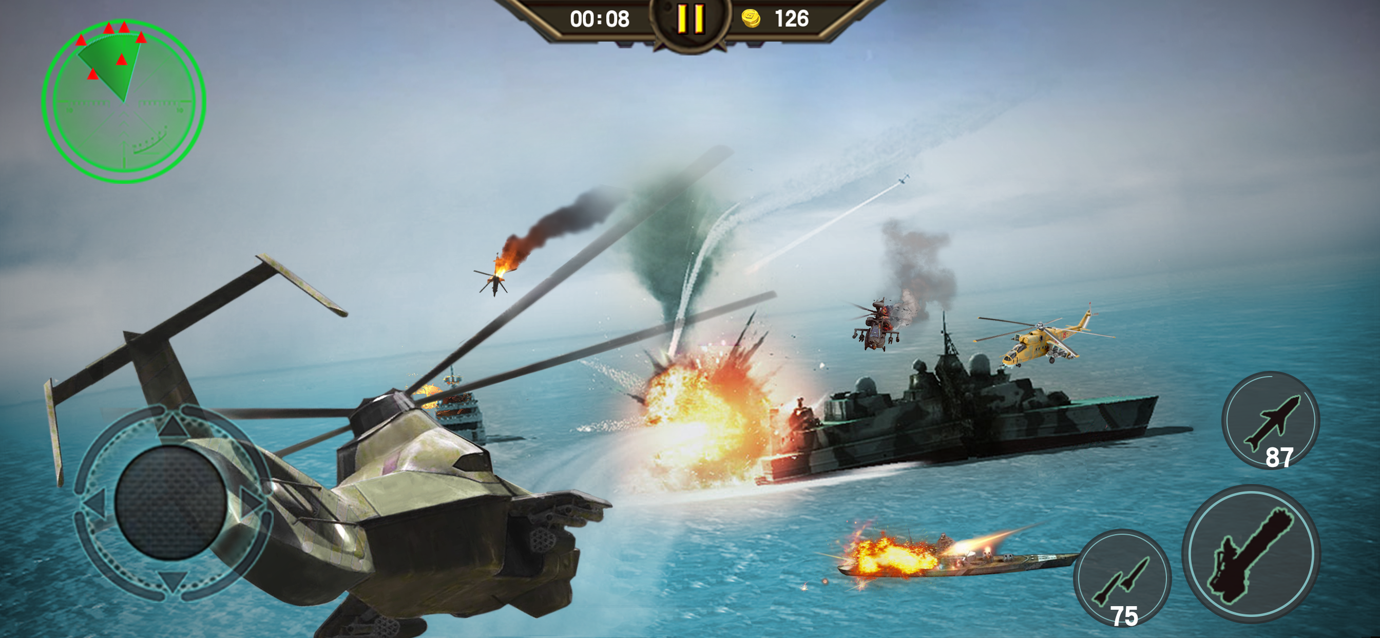 Gunship Combat: 3D Air Strike screenshot 4