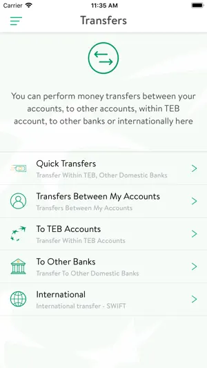 TebMobileBusiness screenshot 2