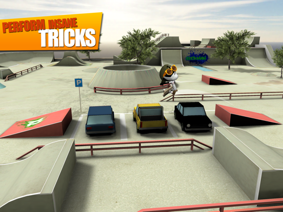 Screenshot #2 for Stickman Skate Battle