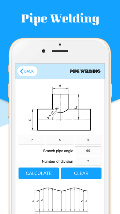 Screenshot #3 pour Pipe Welding Calculator