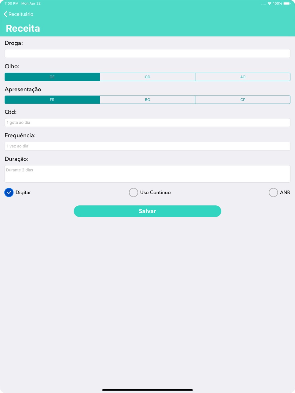 iPad screenshot