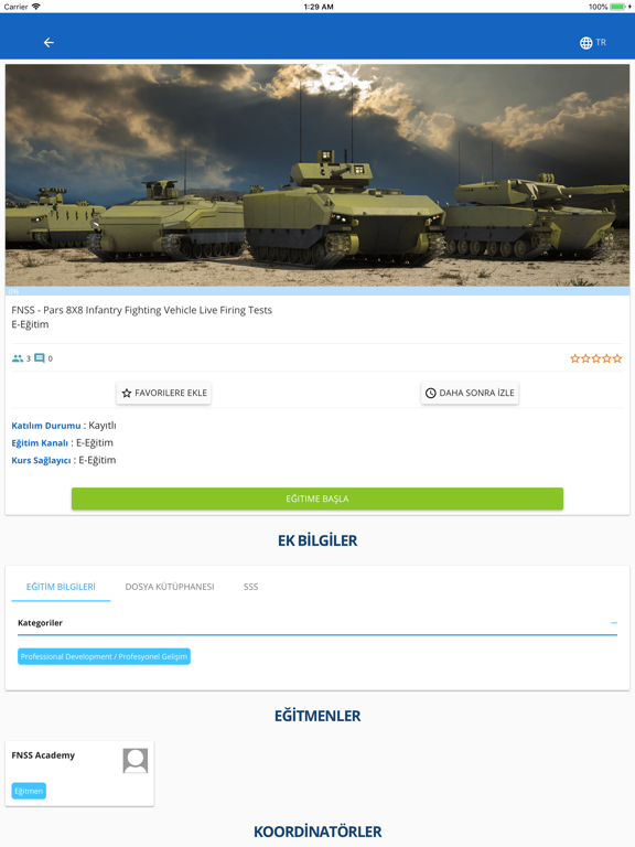 Screenshot #5 pour FNSS Gelişim Platformu