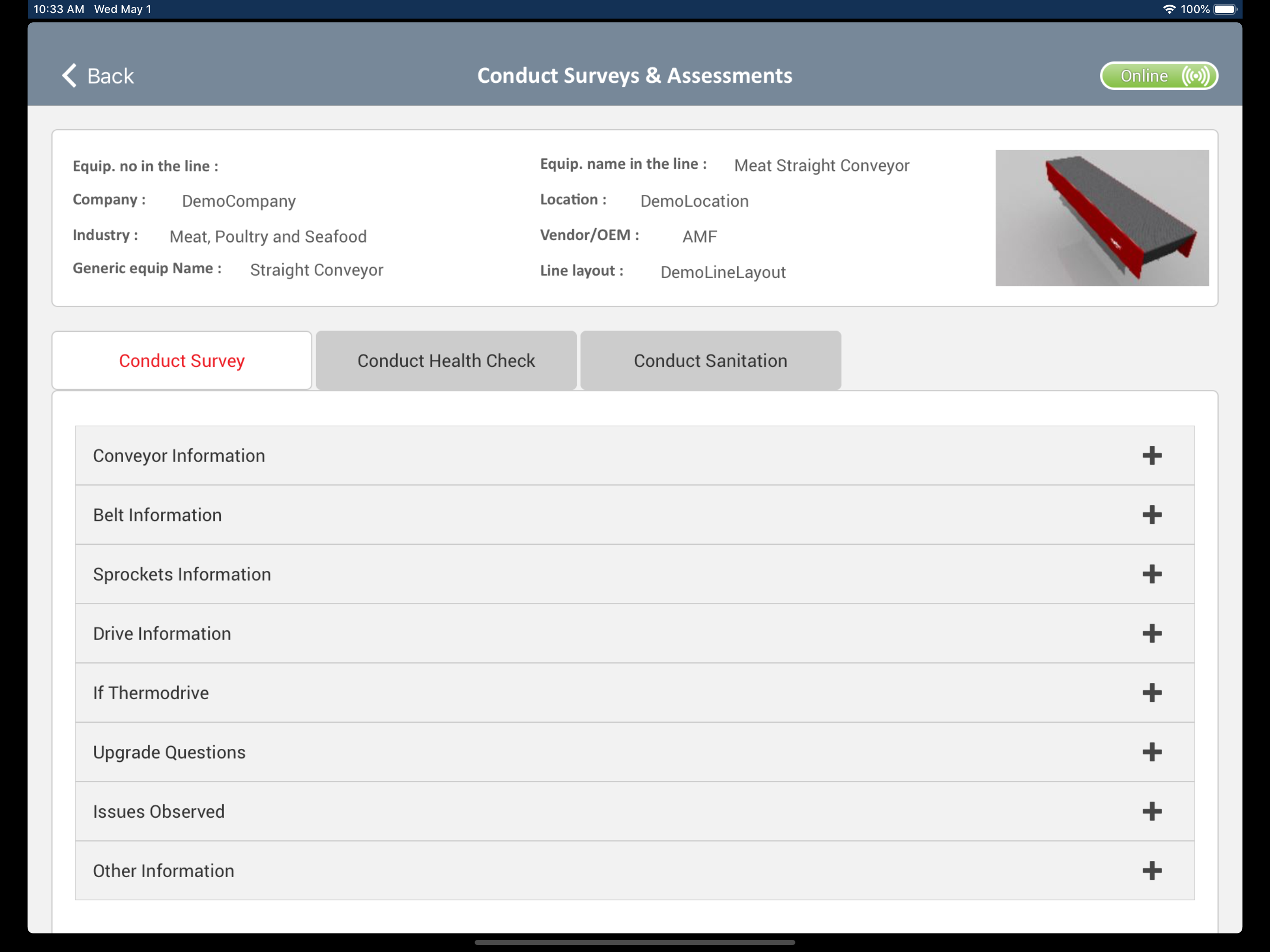 Intralox Aline screenshot 7