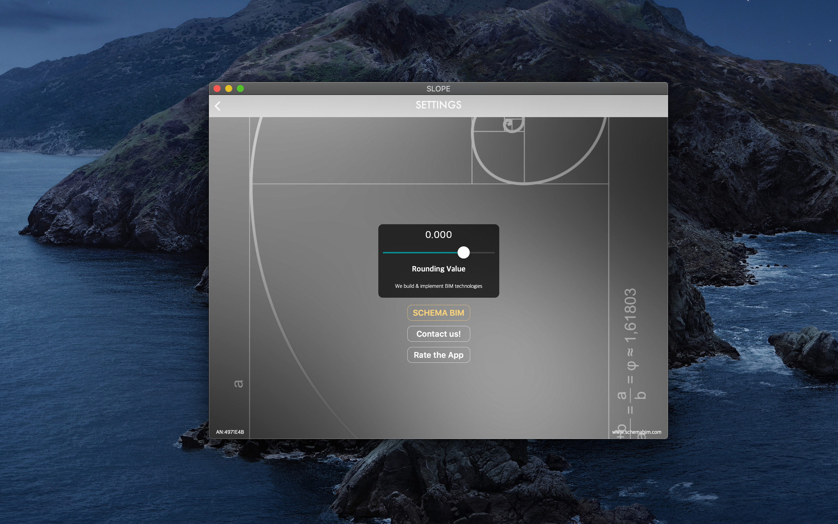 Slope Calculation Tool