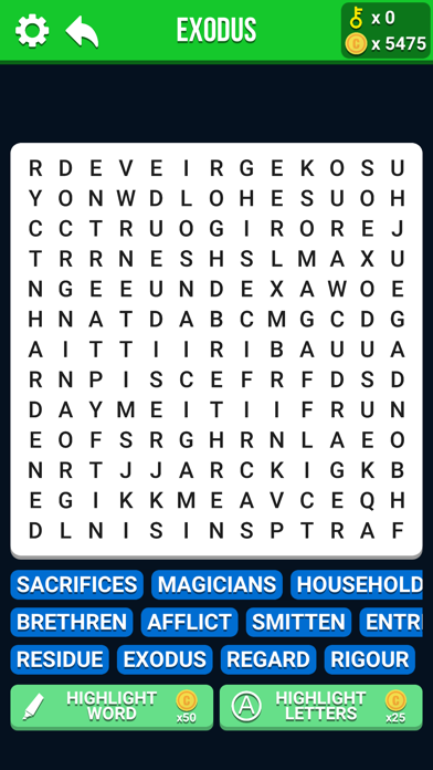 Bible Crossword - Word Search screenshot 2
