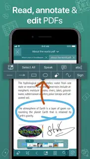 secure reader for blackberry iphone screenshot 1