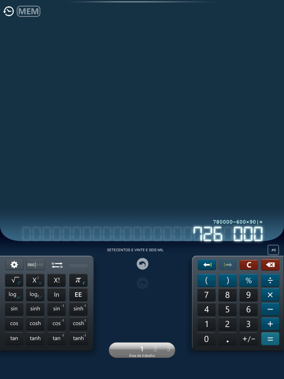 Calculadora HD+ PRO screenshot 2