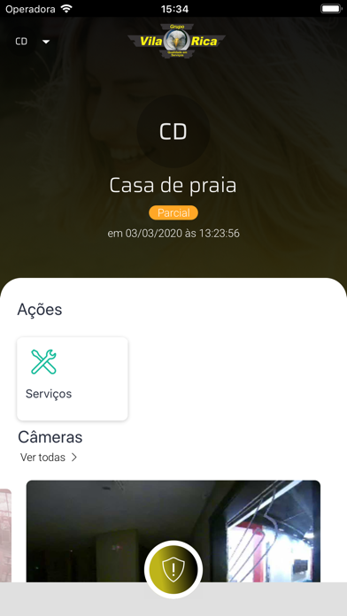 Screenshot #1 pour Alarme Vila Rica