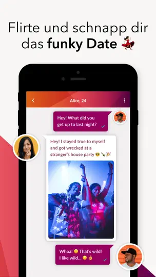 Screenshot von Koko－Chat, Flirten & Dating auf dem iPhone 4