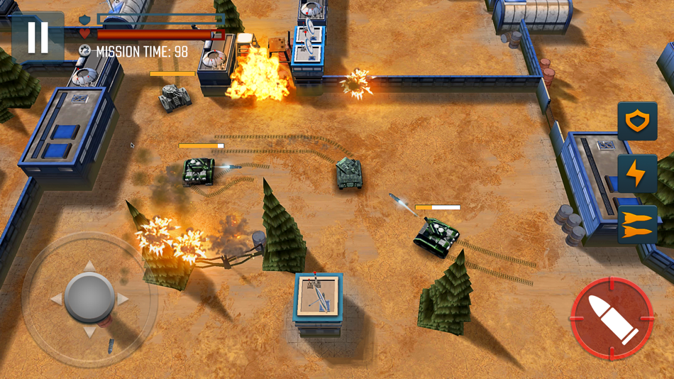 Tank Battle Heroes: PvP Brawls - 1.0 - (iOS)