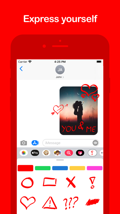 Screenshot #3 pour Marker & Highlighter Stickers