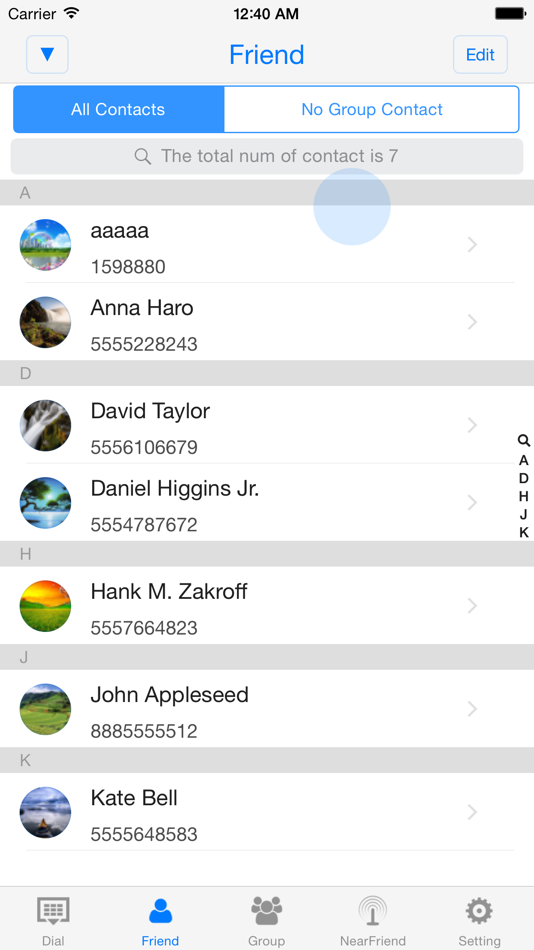 #1. ContactEasy-address Book help (iOS) By: 小文 黄