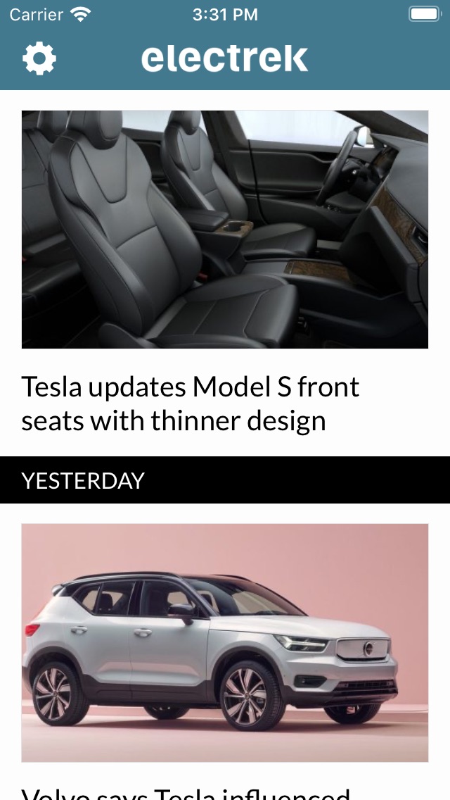 iPhone screenshot