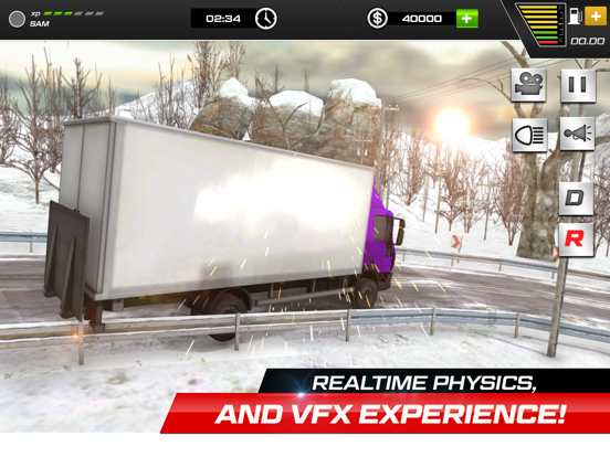Cargo Dump Truck Driving Pro iPad screenshot