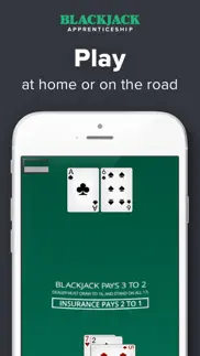 blackjack & card counting pro iphone screenshot 2