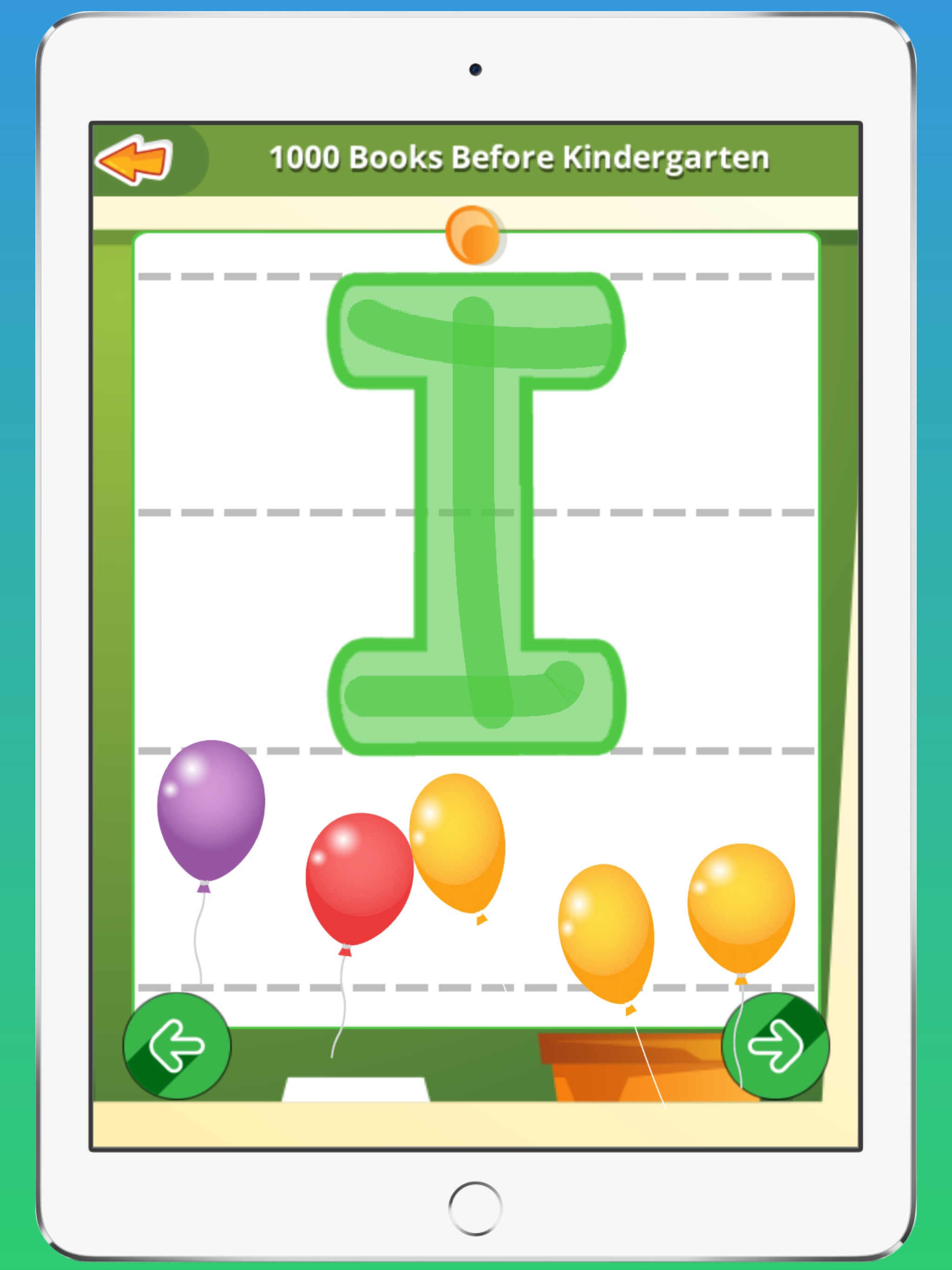1000 Books ABC Writing