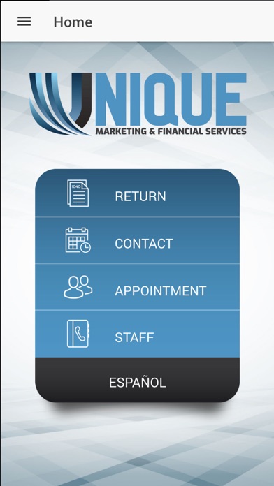 Unique Marketing and Financial iPhone screenshot