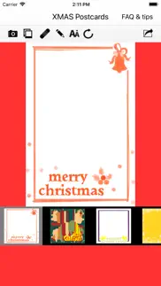 christmas photo cards - gfc iphone capturas de pantalla 1