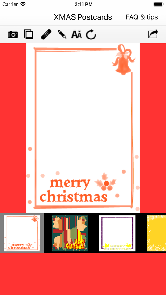 Christmas Photo Cards - GFC - 2.1 - (iOS)