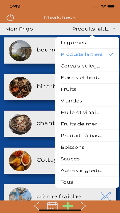 MealCheck app screenshot 3