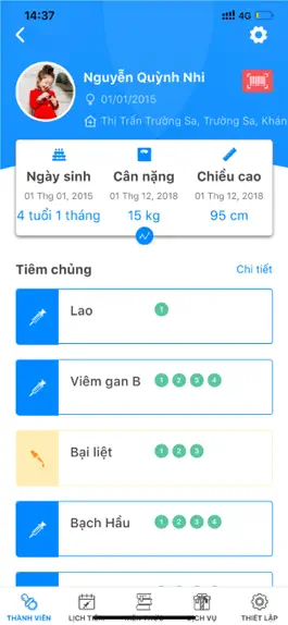 Game screenshot Sổ tiêm chủng gia đình apk