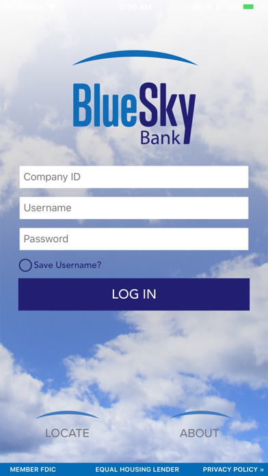 How to cancel & delete Blue Sky Bank Business from iphone & ipad 1