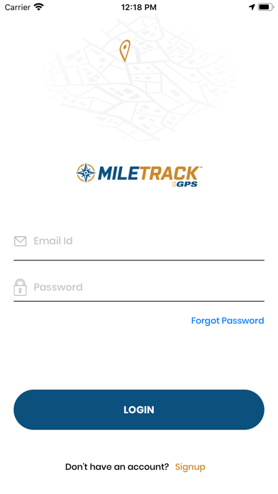 Screenshot #1 pour MileTrack GPS