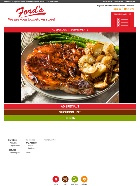 Screenshot #5 pour Ford's Food Center
