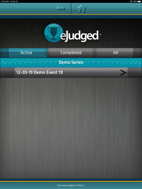eJudged iPad screenshot 4 - Productivity app