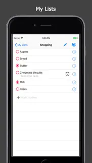 lists & reminders pro iphone screenshot 2