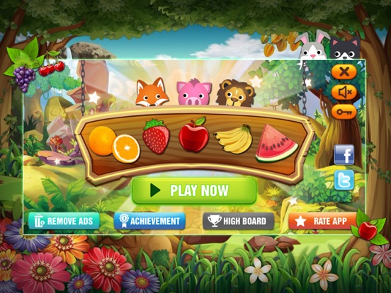 Onet Fruit Unlimited iPad screenshot 1 - Games app