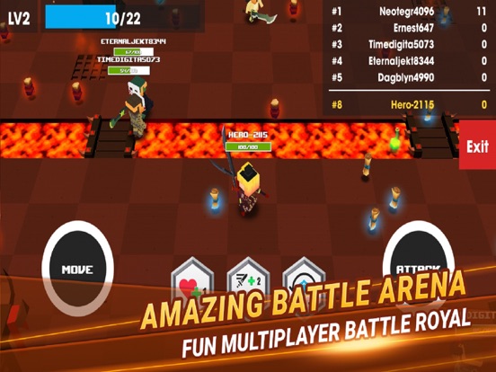 Screenshot #4 pour Heroes Battle Royale Arena