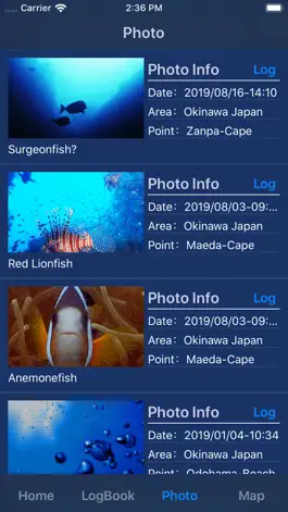 Game screenshot Diving Log - Scuba Logbook apk