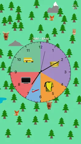 Game screenshot Kids Activity Clock apk