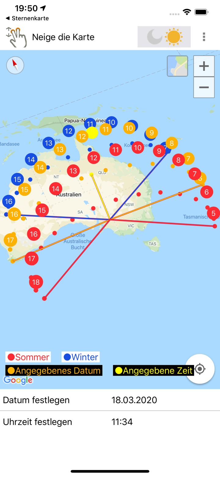 Sun position and path screenshot 4