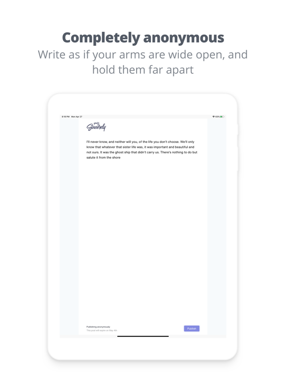 Screenshot #5 pour Yours Sincerely