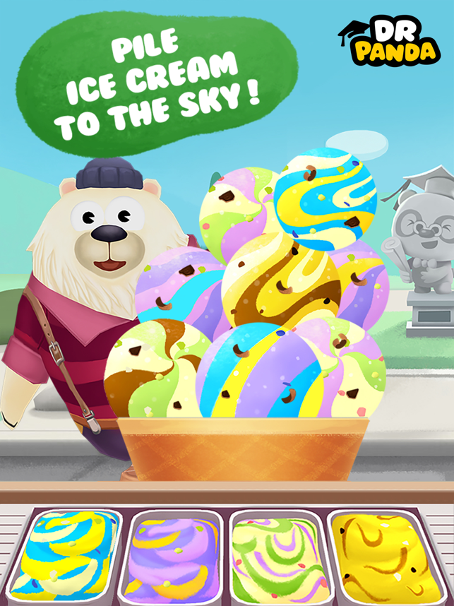 ‎Dr. Panda's Ice Cream Truck Screenshot