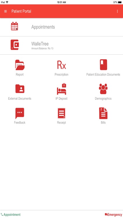 Nayati Medicity Patient Portal