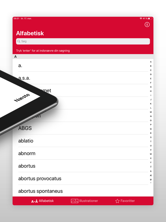 Screenshot #6 pour Sygeplejeordbogen