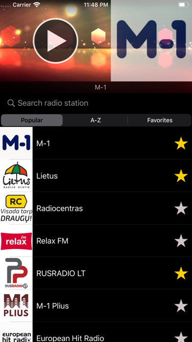 Radio LT screenshot 2