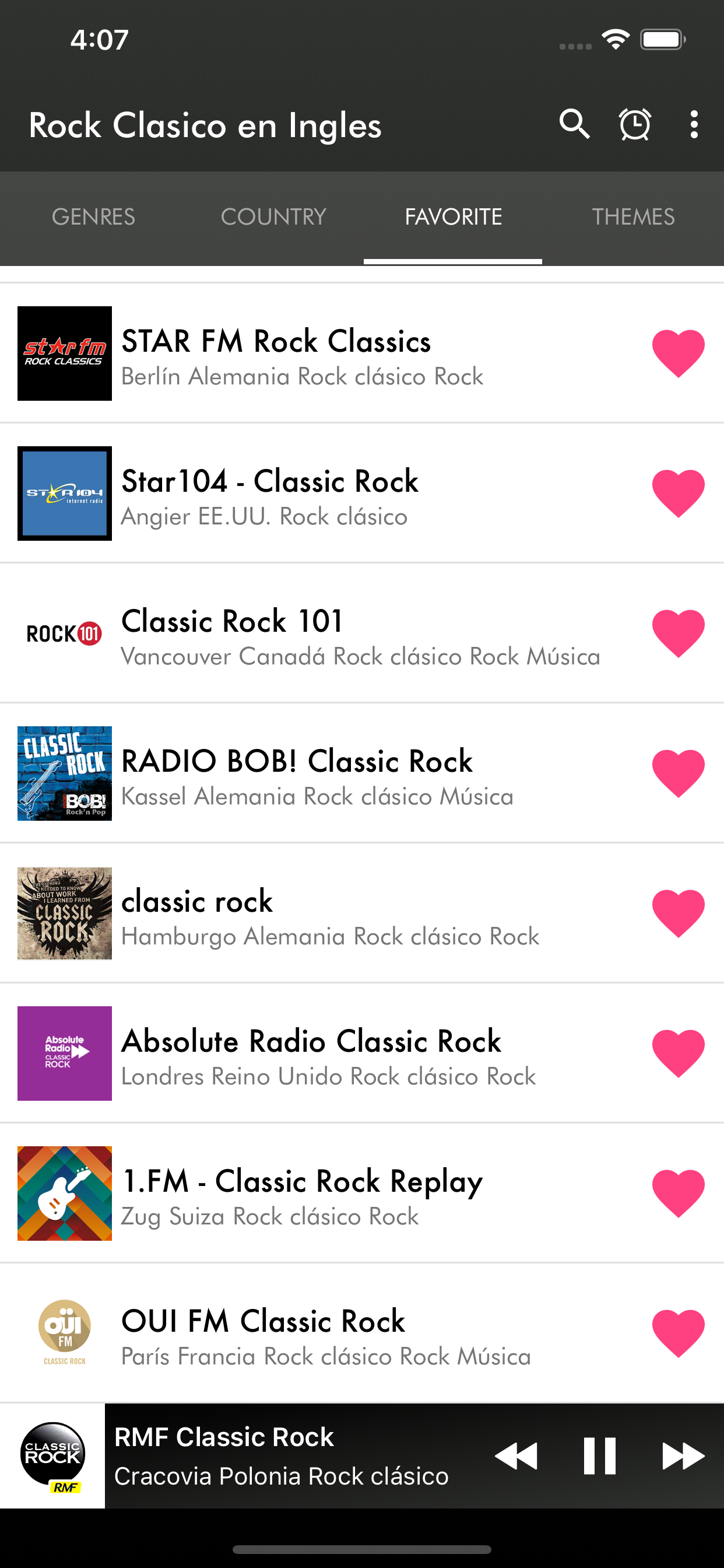 Rock Clasico en Ingles screenshot 4