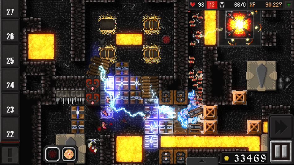 #3. Dungeon Warfare 2 (iOS) Oleh: Jin Man Kim