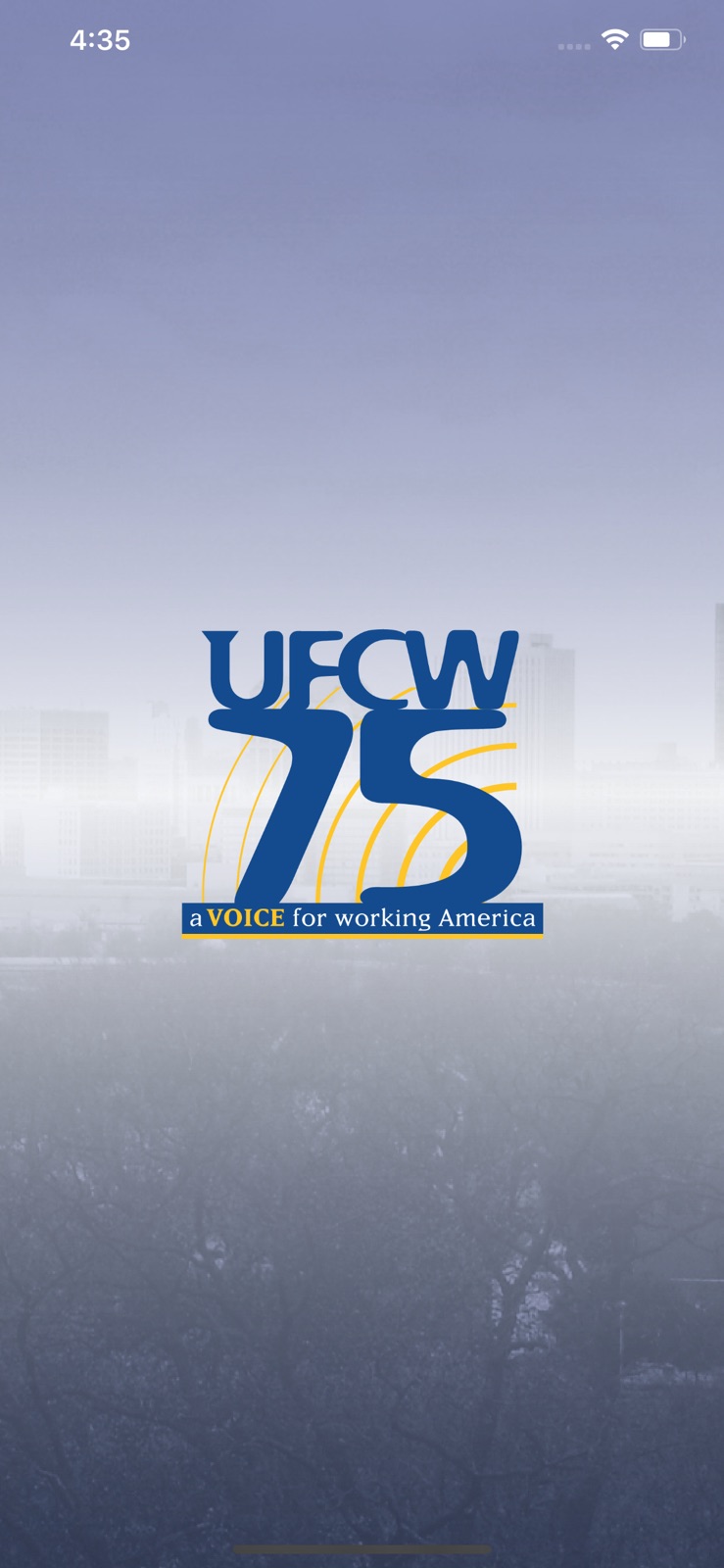 UFCW 75 iphone screenshot 1
