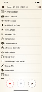 Voice Record Pro 7 Full screenshot #6 for iPhone