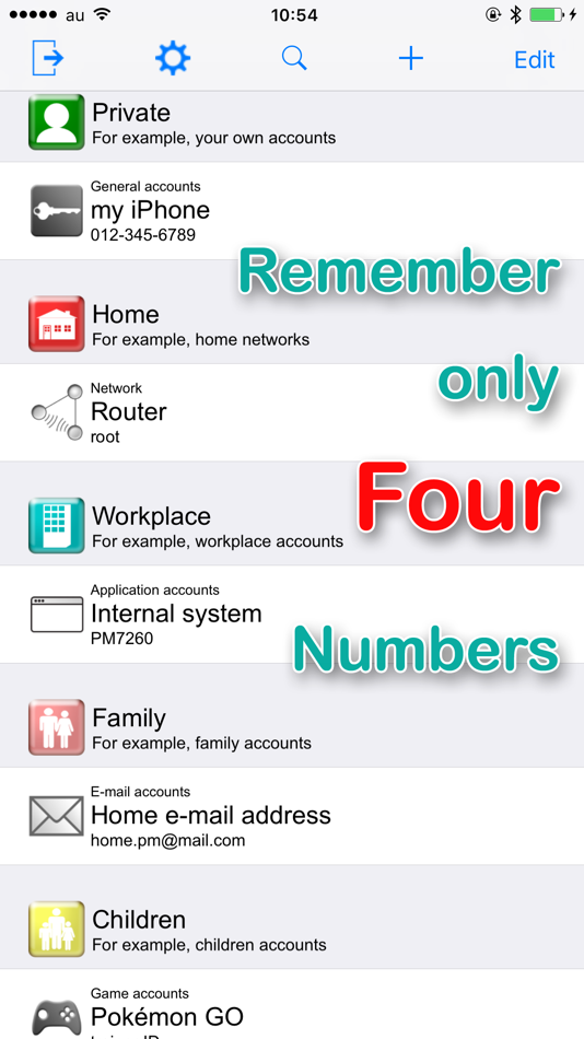 #2. Memorandum - Password Manager (iOS) 게시자: Bistro ISAKI