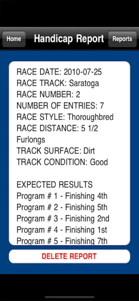 Compucap Horse Handicapper