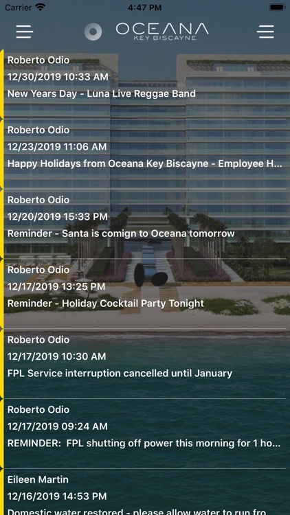 Oceana Key Biscayne Mobile screenshot-9